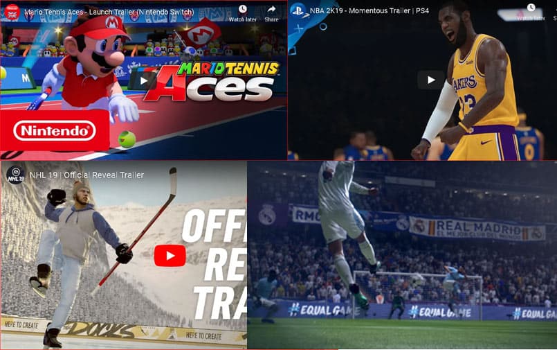 The Top Sports Games of 2018